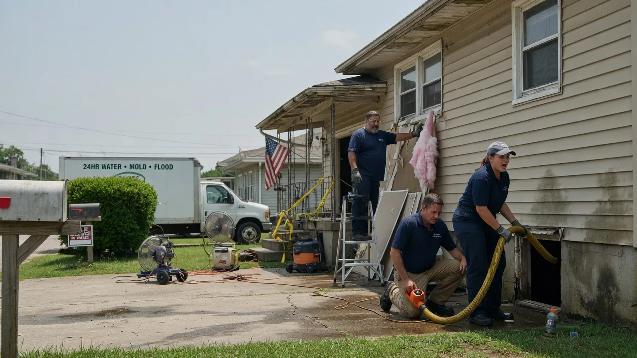 Water Damage Repair in Numidia, PA near me